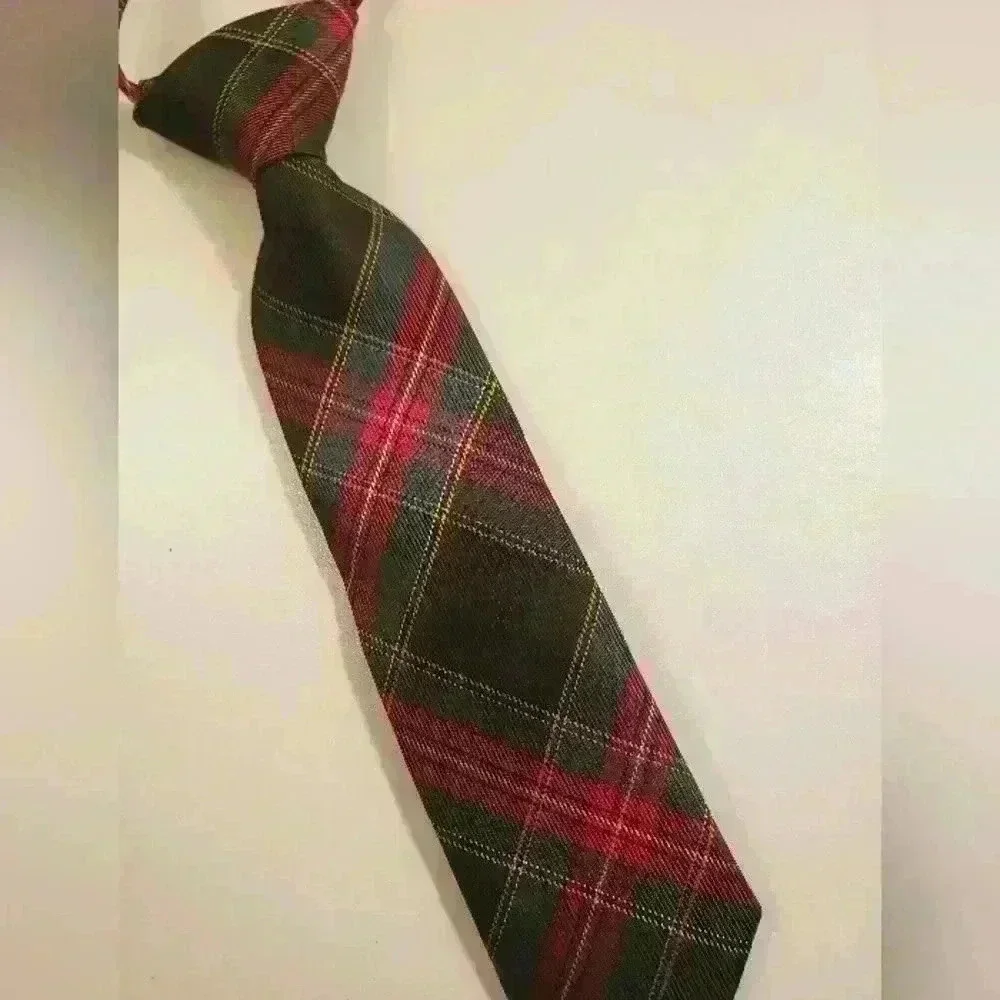 Infant Plaid tie
